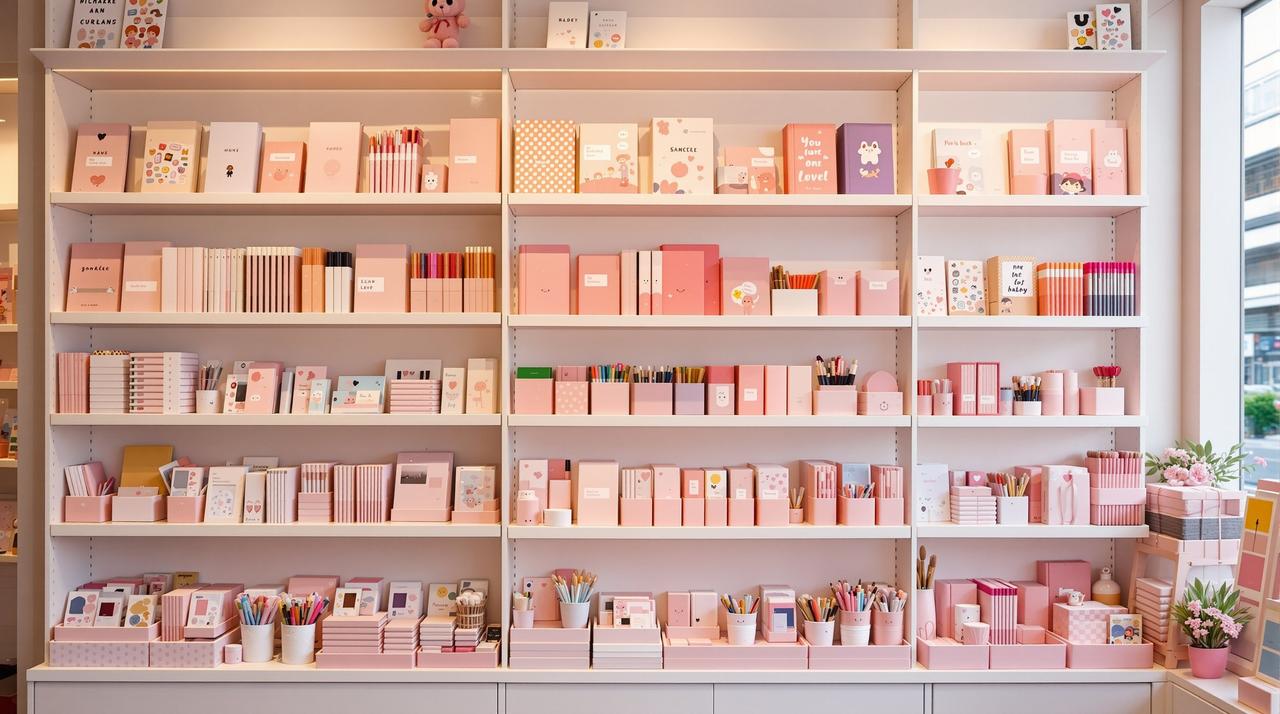 文具店探店 · 粉色天堂